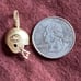 Vintage 14K Gold Chicago Bears NFL Football Helmet Charm by Michael Anthony