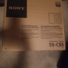 SONY BOOKSHELF SPEAKERS