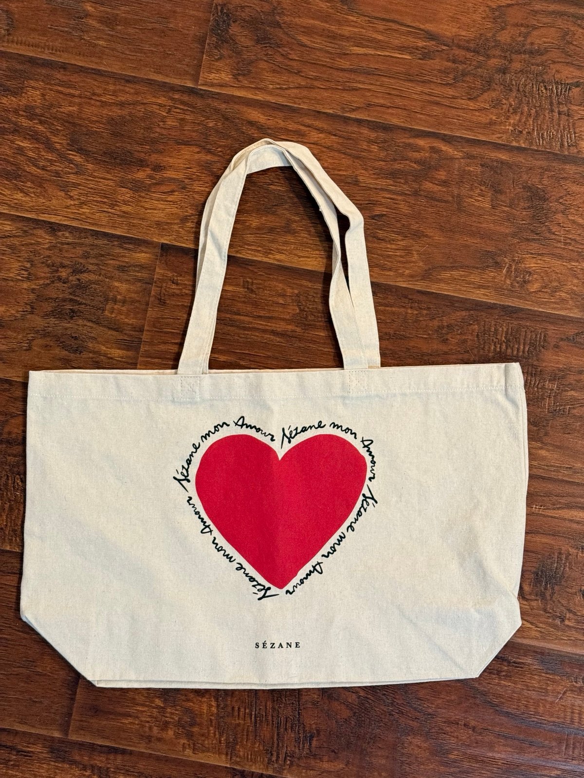 BRAND NEW Sézane Heart Tote