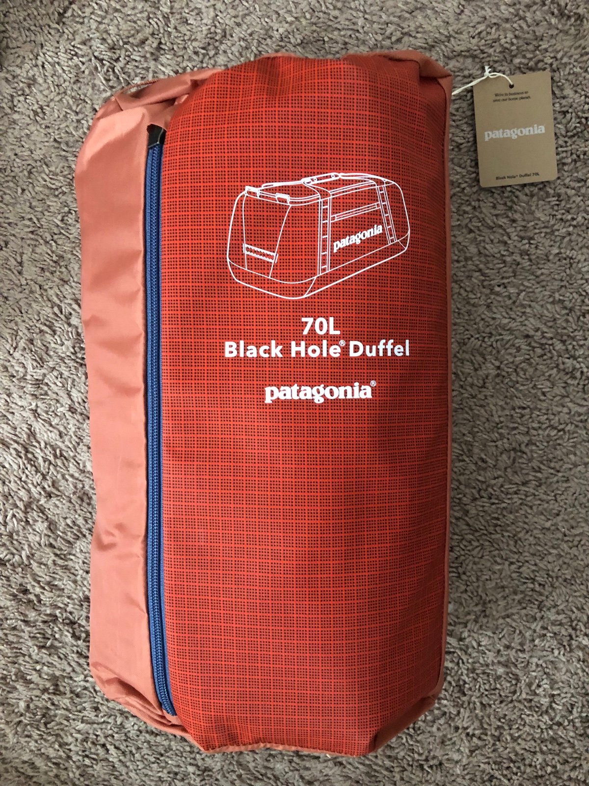 Patagonia blackhole duffle bag 70L