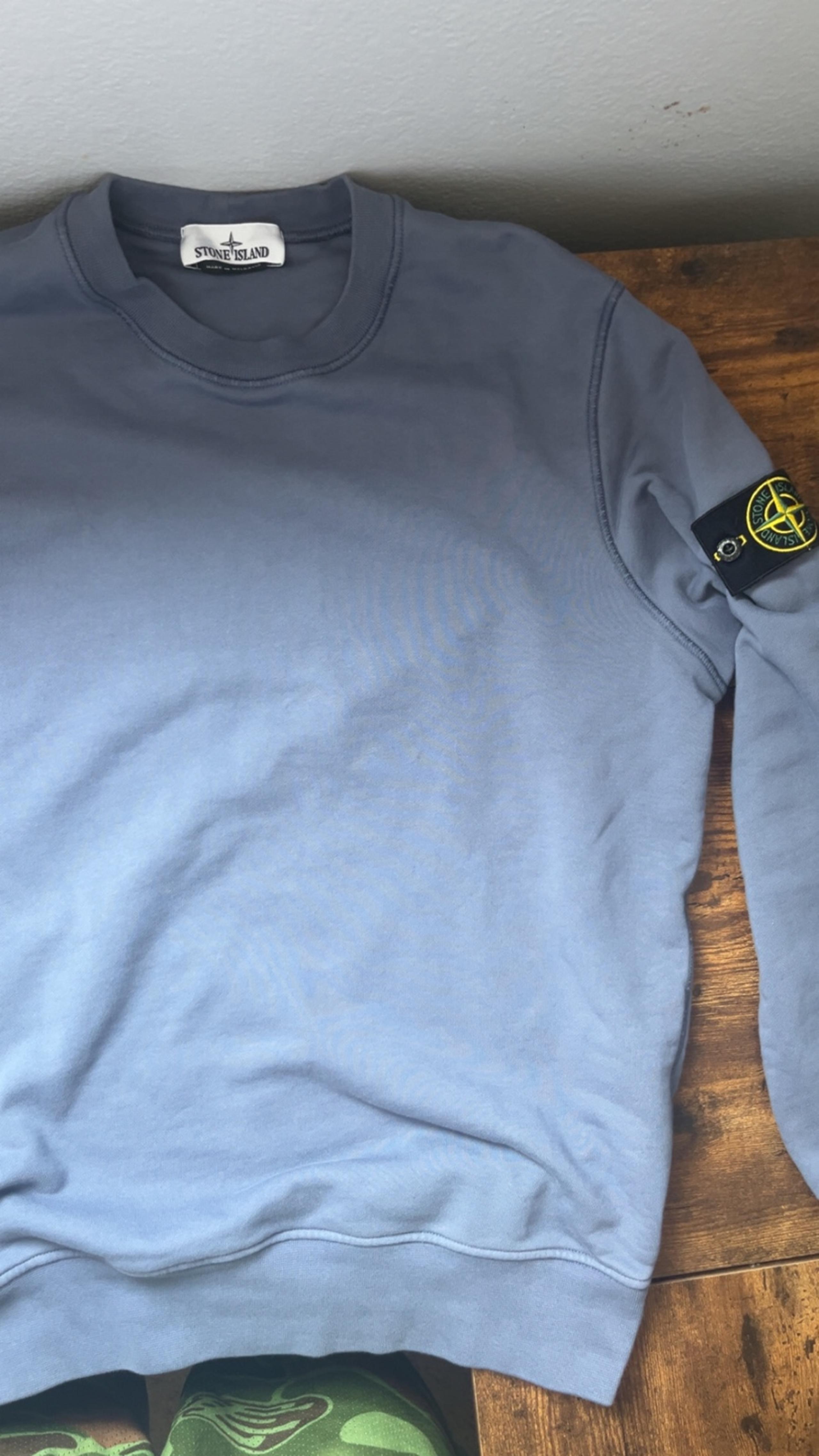 Stone island sweater bluish purple size medium