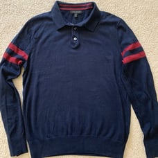Banana Republic Arm Stripe Polo Sweater