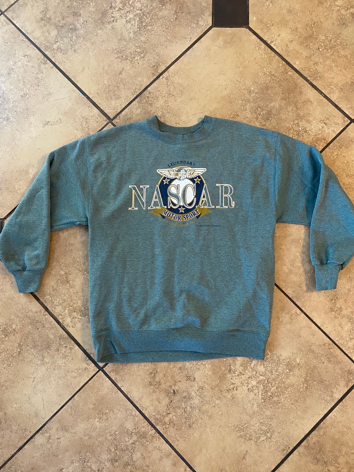 Vintage signal sports nascar crewneck sweater