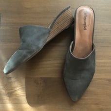 Jeffery Campbell Suede Mules