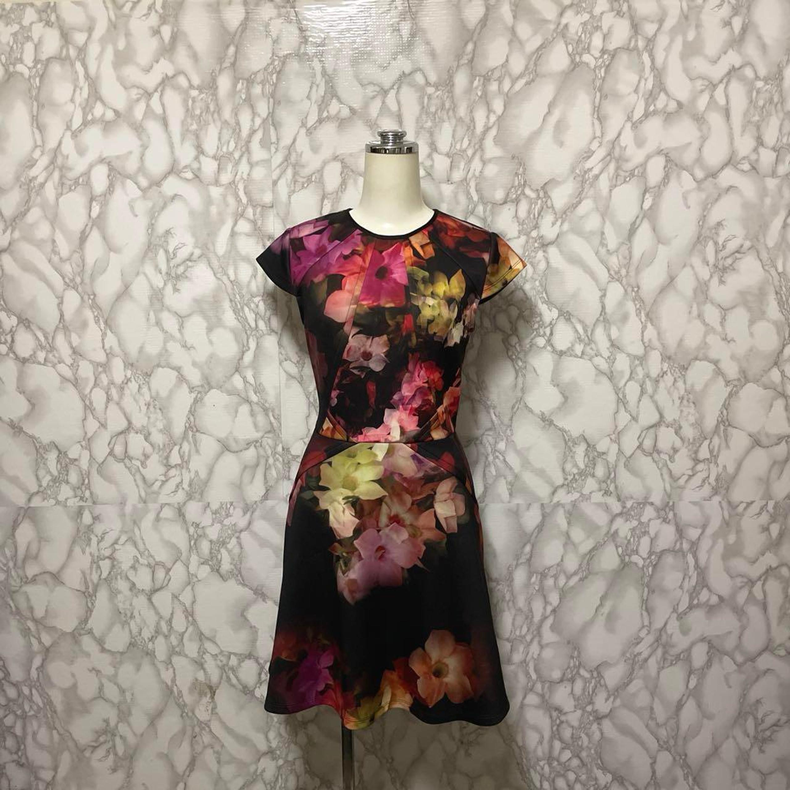 TED BAKER Floral Print Dress