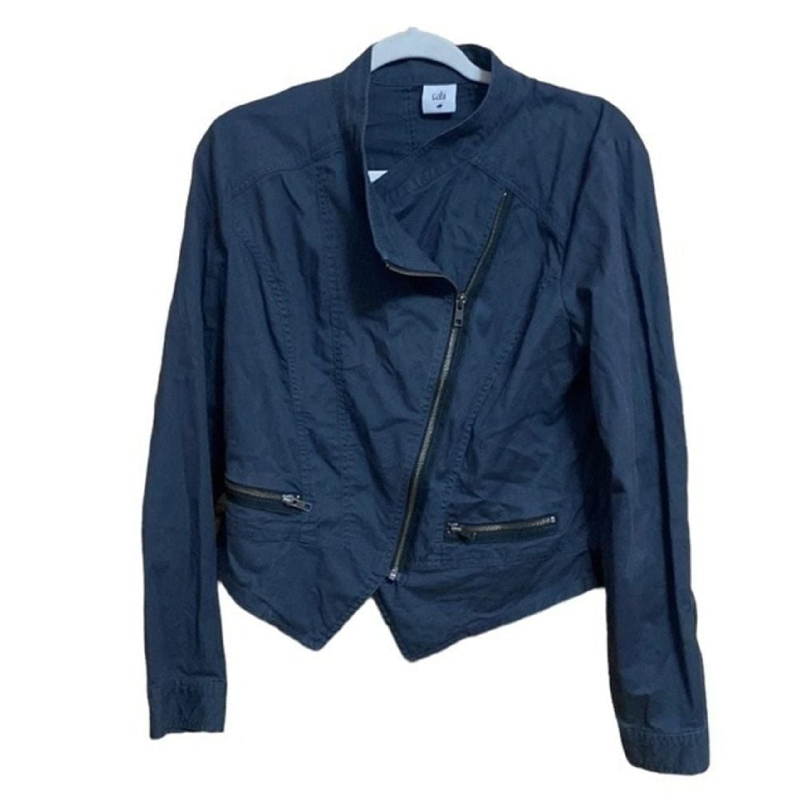 CABI Grey Twilight Moto Jacket
