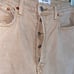 RE/DONE Originals 70s Ultra High Rise Stove Pipe In Washed Khaki