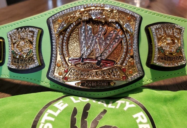 WWE REPLICA MINI BELT JOHN CENA SPINNER