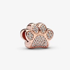 NEW Pandora Sparkling Paw Print Charm