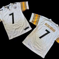 Pittsburgh Steelers Road Game Jersey - Ben Roethlisberger - Youth