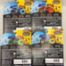 Spin Master 2025 Monster Jam MUD Blasters #20151441 1:64 Scale (Set of 4) New