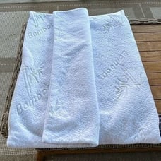 Plush Deluxe Bamboo Pillow Protectors (2)