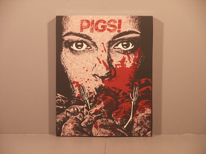 Pigs 1973 (Blu-ray DVD Combo 2019) **Brand New** with Slipcover Vinegar Syndrome