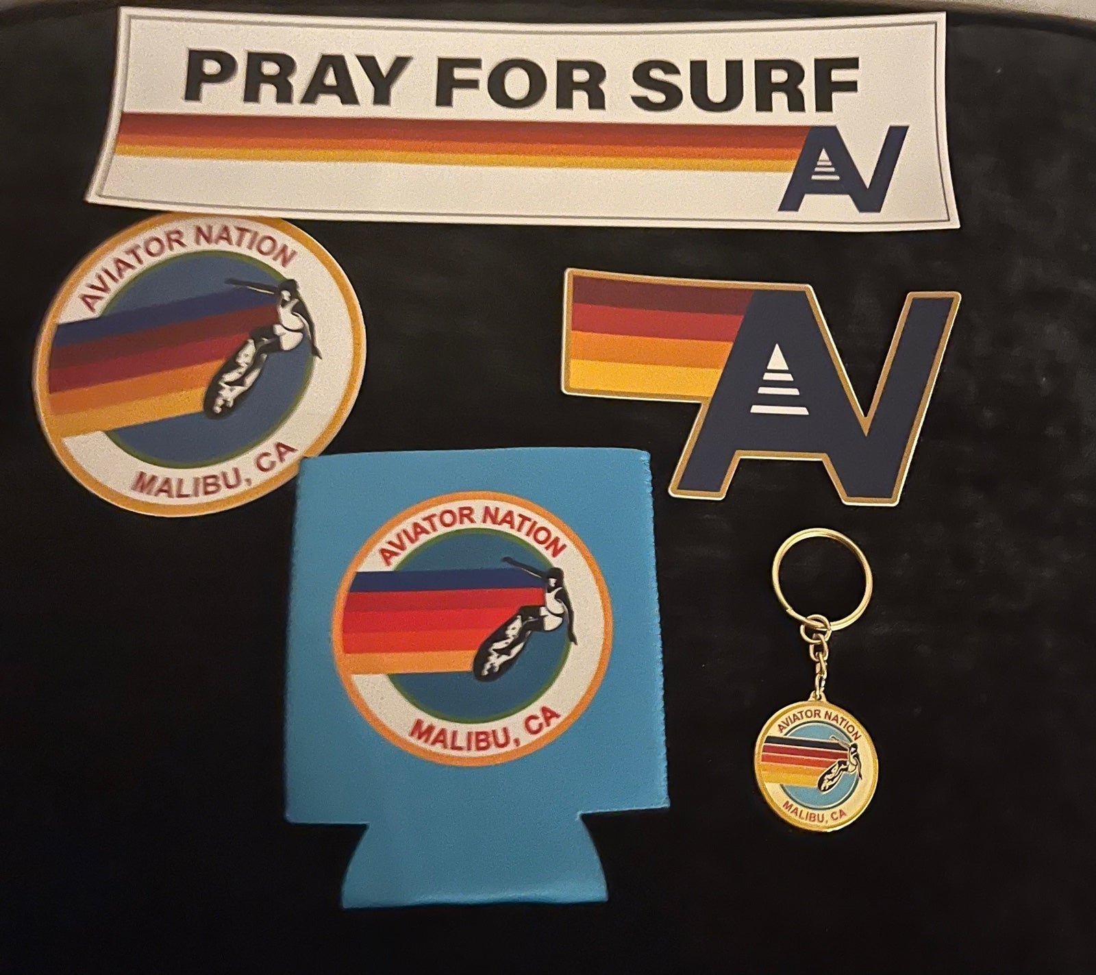 New Aviator Nation Malibu Key Chain and Swag