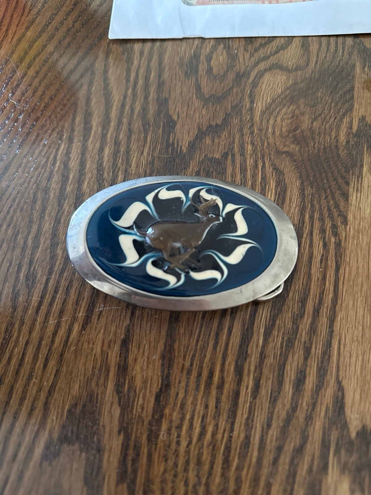 Vintage Deer Belt Buckle