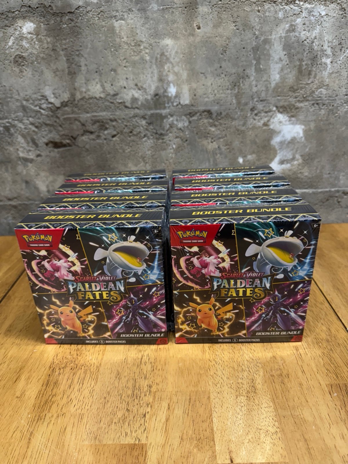 Pokemon Paldean Fates booster bundles new lot of 10