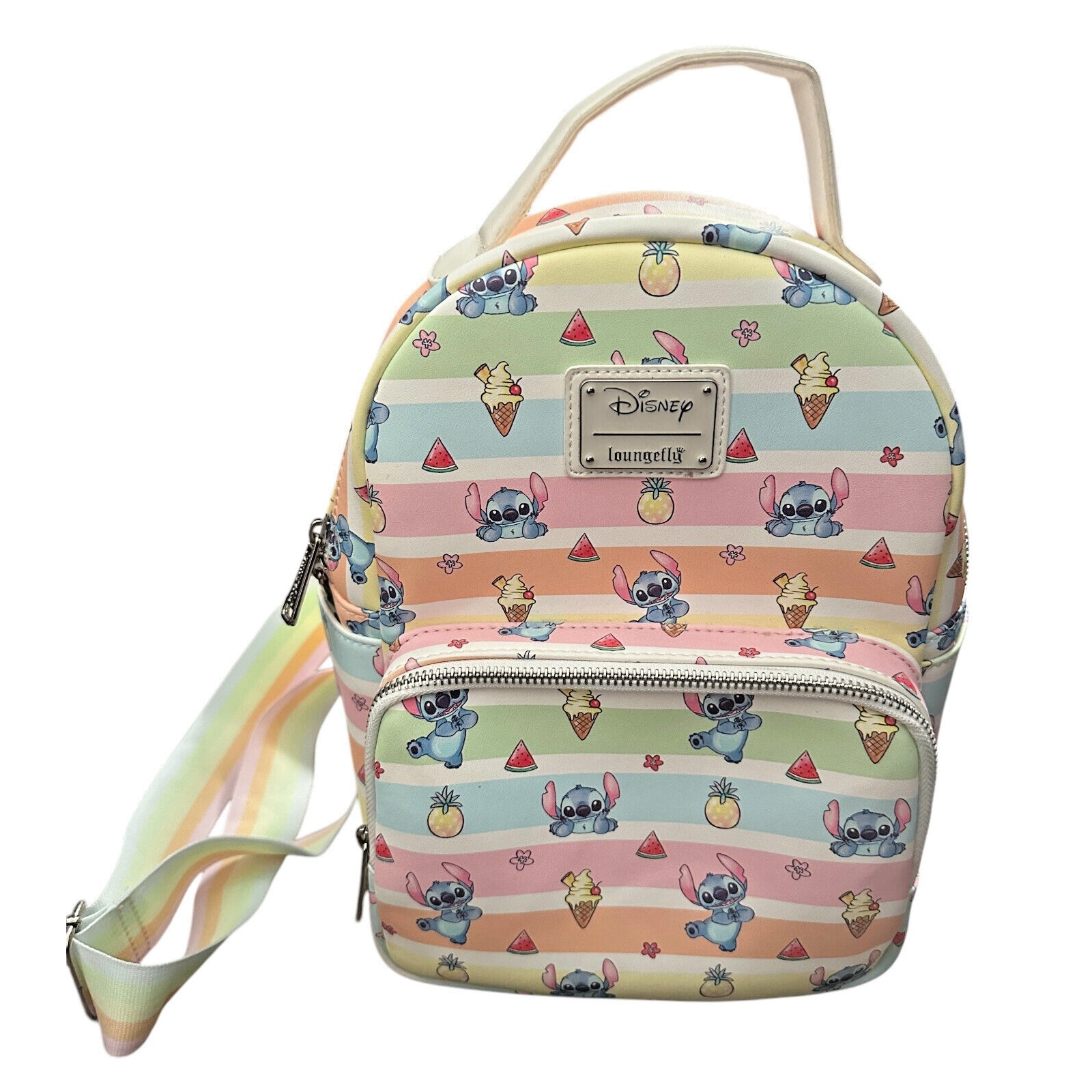 Loungefly Disney Lilo & Stitch Fruits Mini Backpack Bag
