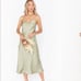 Show Me Your Mumu Verona Cowl Dress Women's medium Green Moss