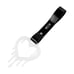 New 2PCS Drip Heart Shaped White JDM TSURIKAWA Handle Black Strap Charm Drift
