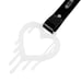 New 2PCS Drip Heart Shaped White JDM TSURIKAWA Handle Black Strap Charm Drift