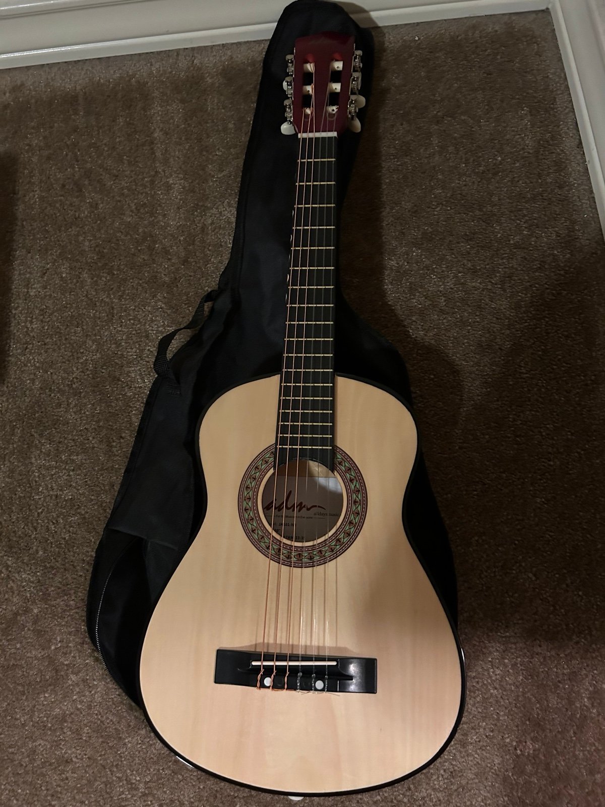 ADM Classical Nylon Strings Acoustic Guitar Classic Starter Kit