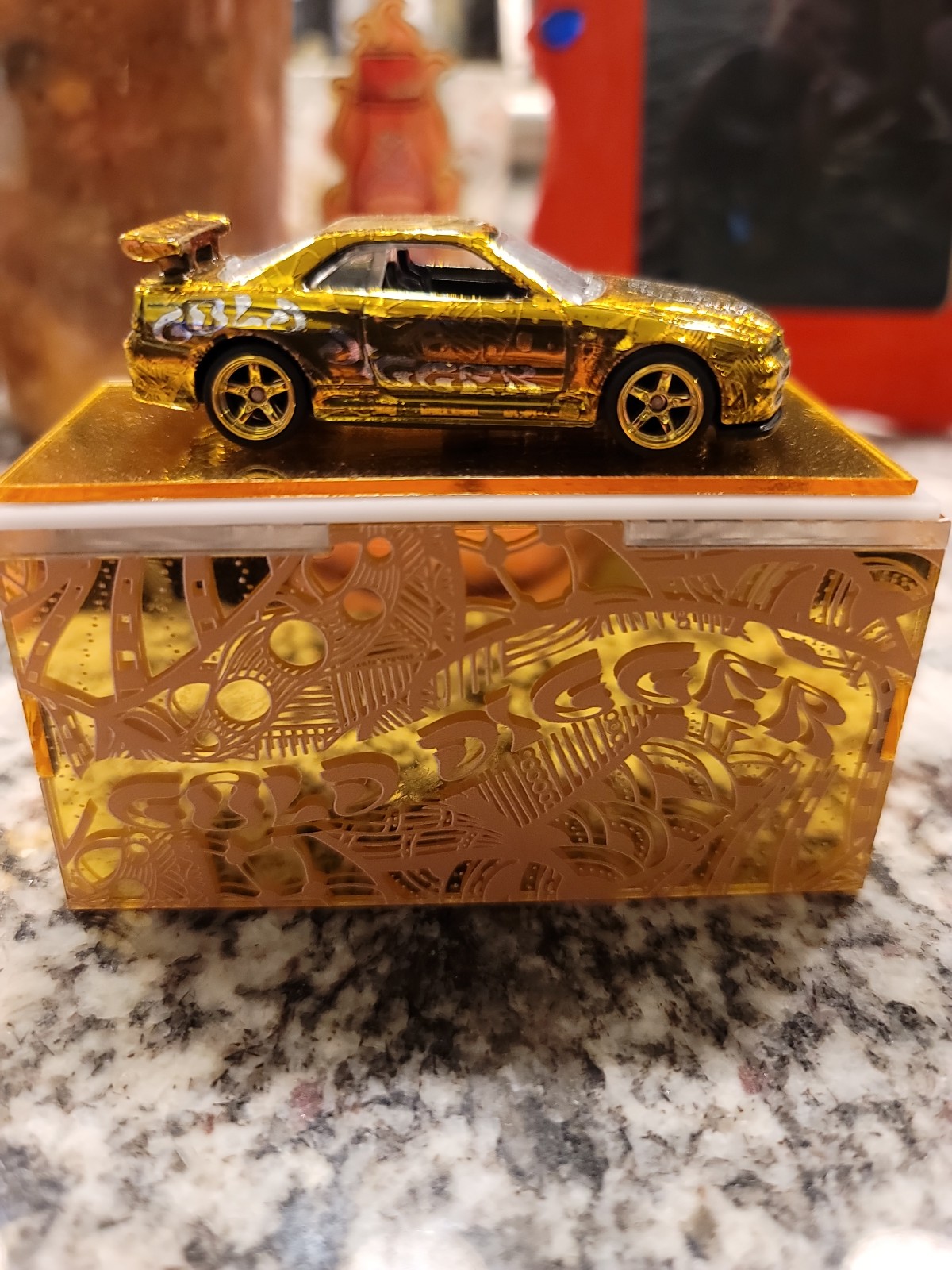 GTR-34 Custom Gold Digger 1 of 1 Gold Leaf