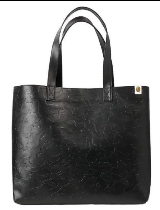 NWT Leather Bape Tote bag