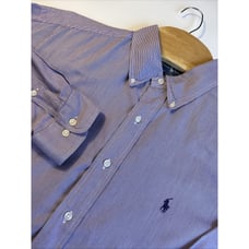 Polo Ralph Lauren Micro checked Pattern Yarmouth Men's 16 34/35 Button Down