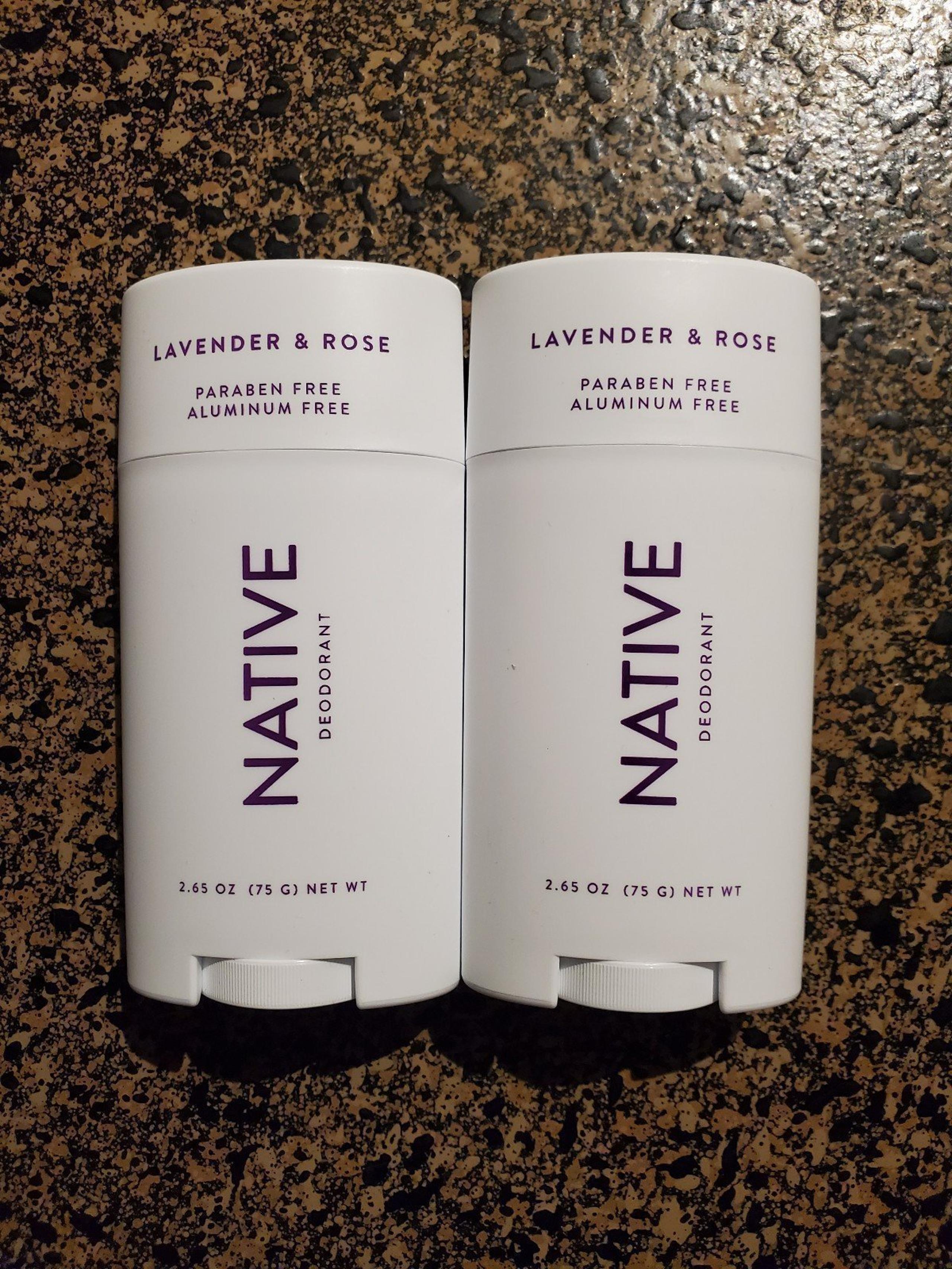 Native Deodorant Lavendar & Rose **NEW NEVER OPENED***