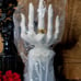 B&BW 2021 BLACK Witch Hand Single Wick Candle Holder
