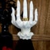 B&BW 2021 BLACK Witch Hand Single Wick Candle Holder