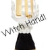 B&BW 2021 BLACK Witch Hand Single Wick Candle Holder