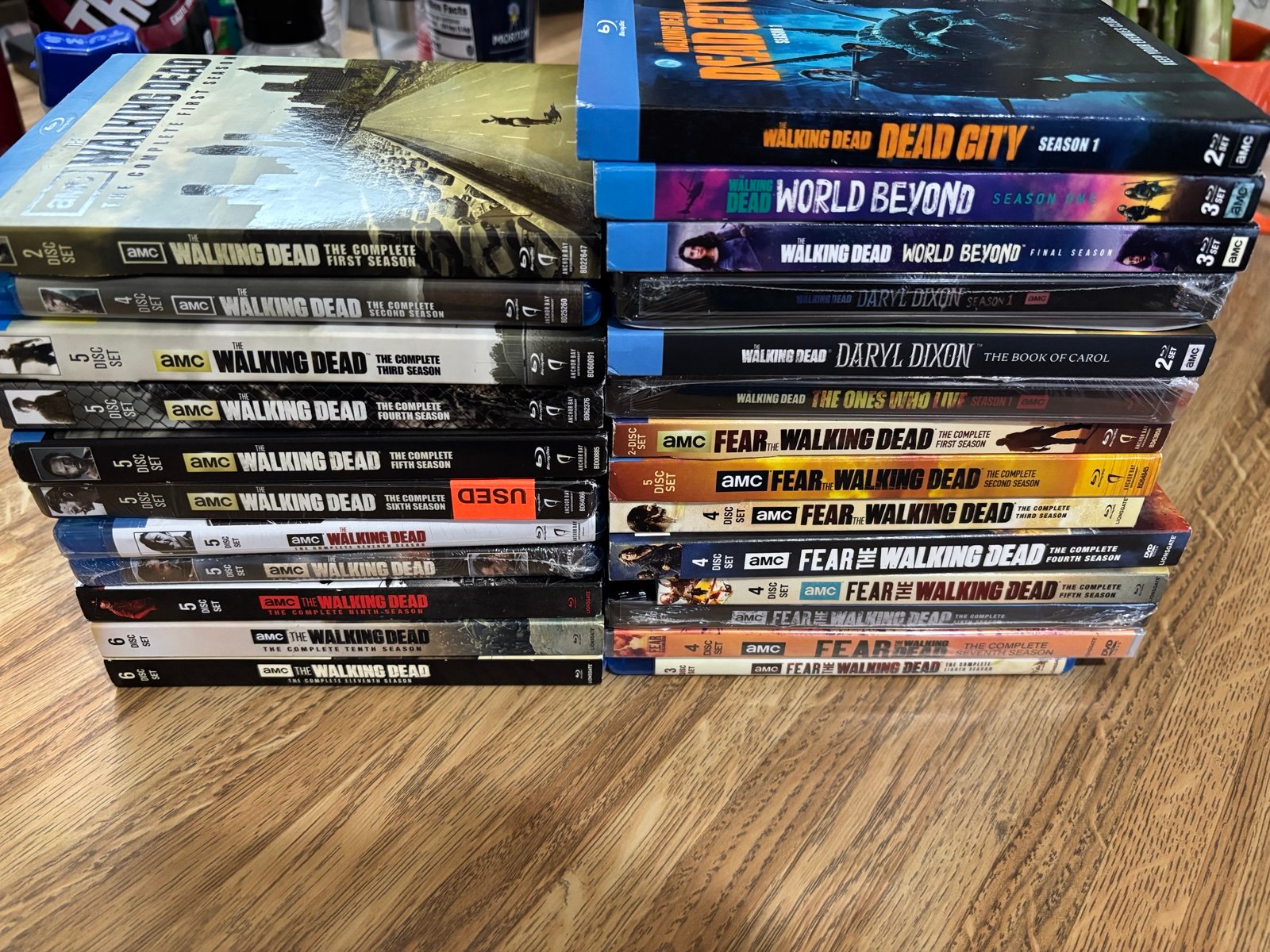 Walking dead complete set