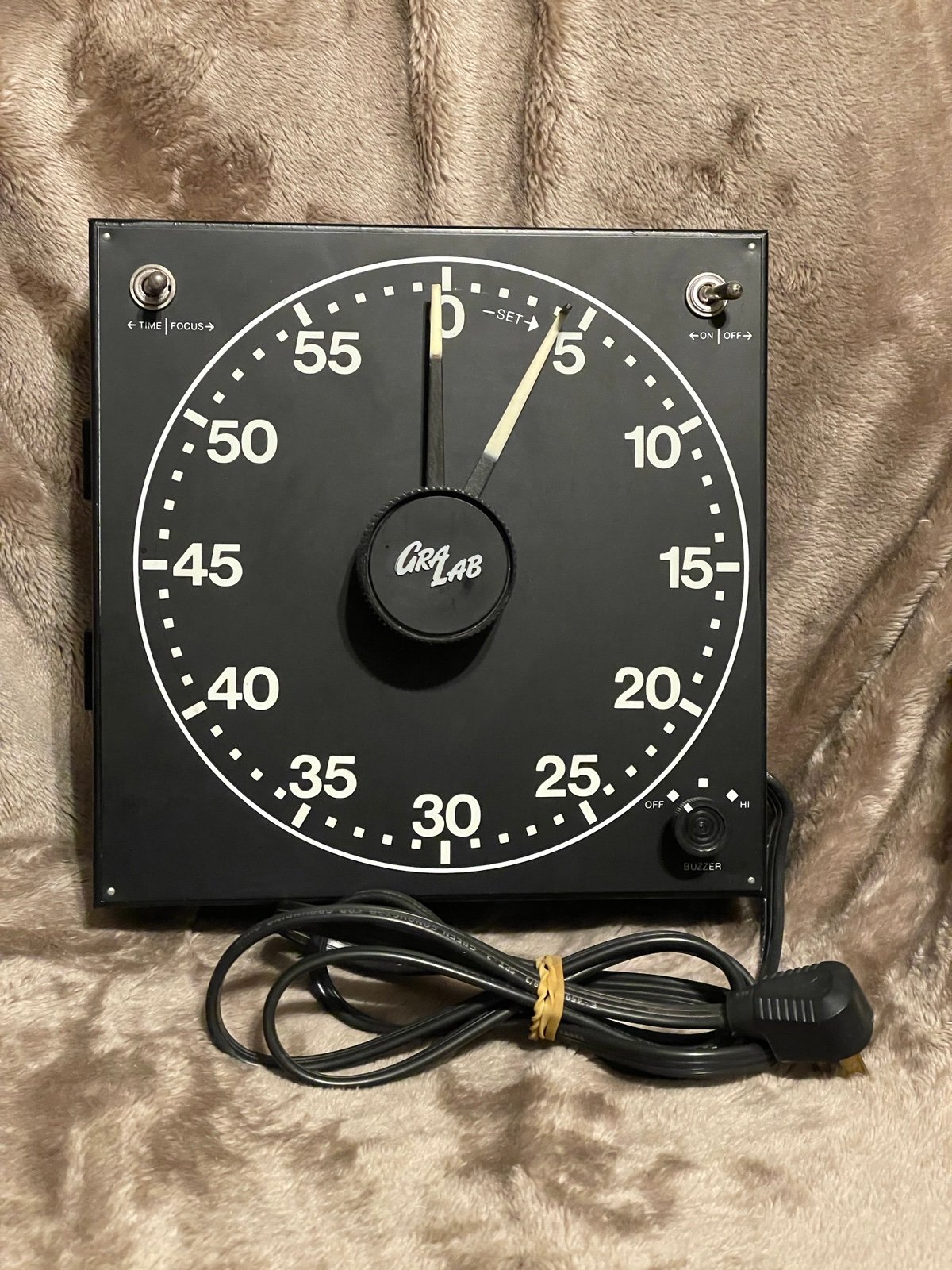 Vintage Gralab Model 300 Darkroom Photography Glow in the Dark Timer
