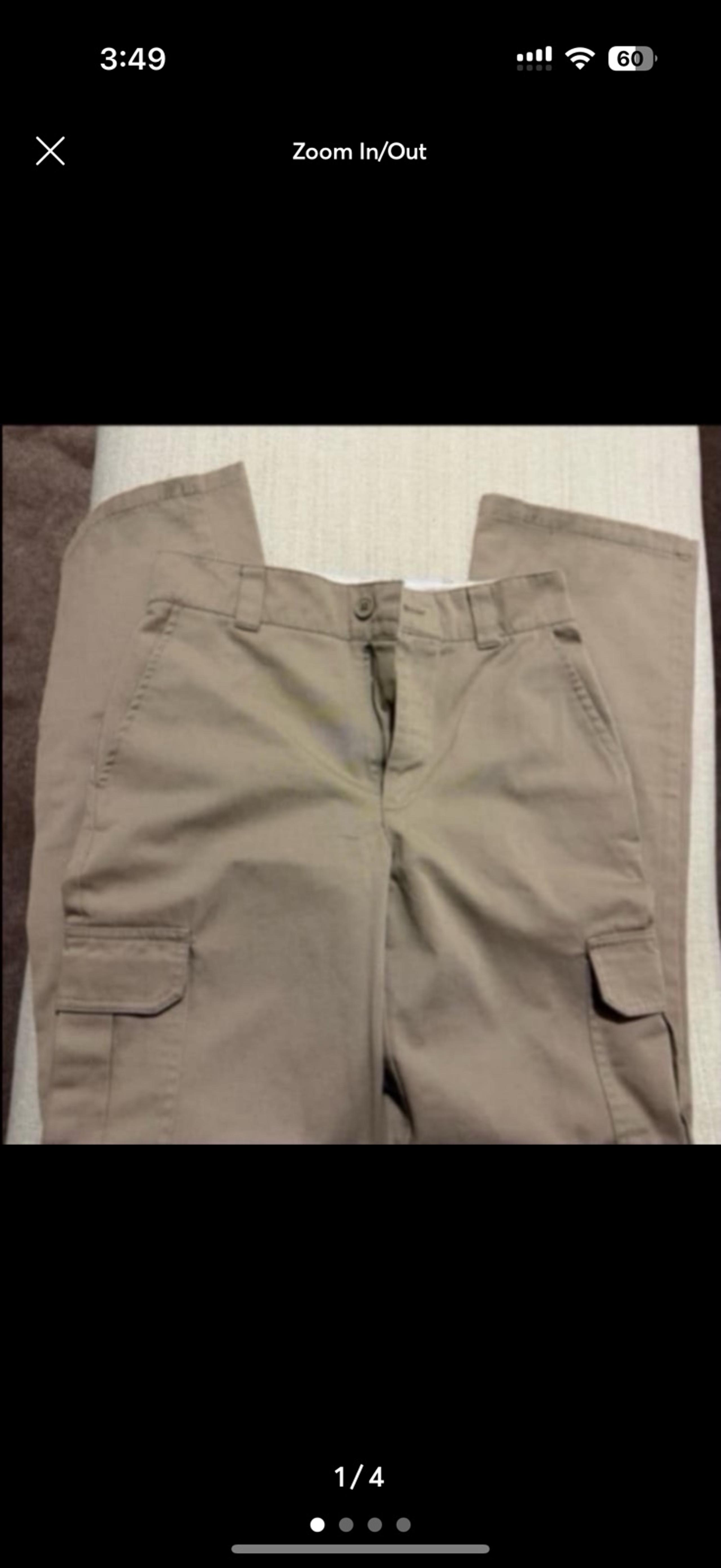 Garage Women’s khaki cargo pants