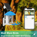 Smart Bird Feeder with Camera, Auto-Identifies 11,000+ Birds, With Auto Camera