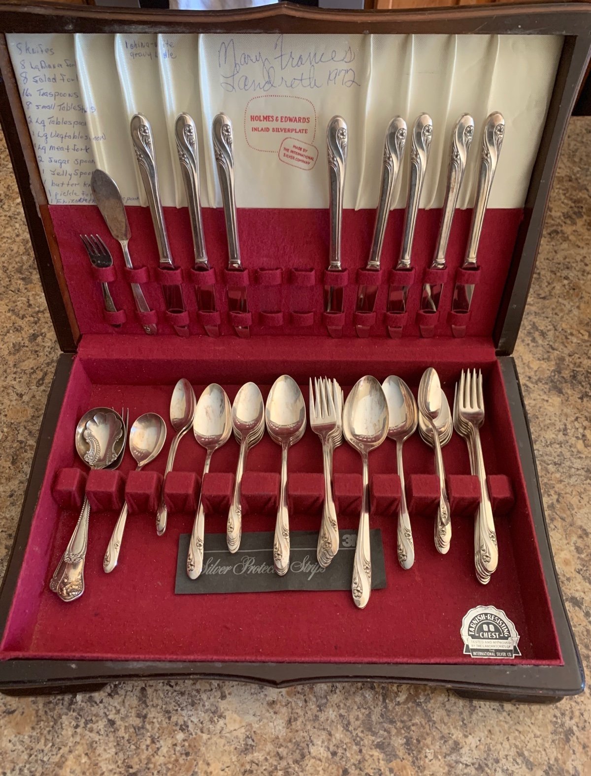 Holmes & Edwards Inlaid Silverplate Incomplete Set