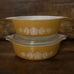 Vintage Pyrex - 1972 Butterfly Gold 1