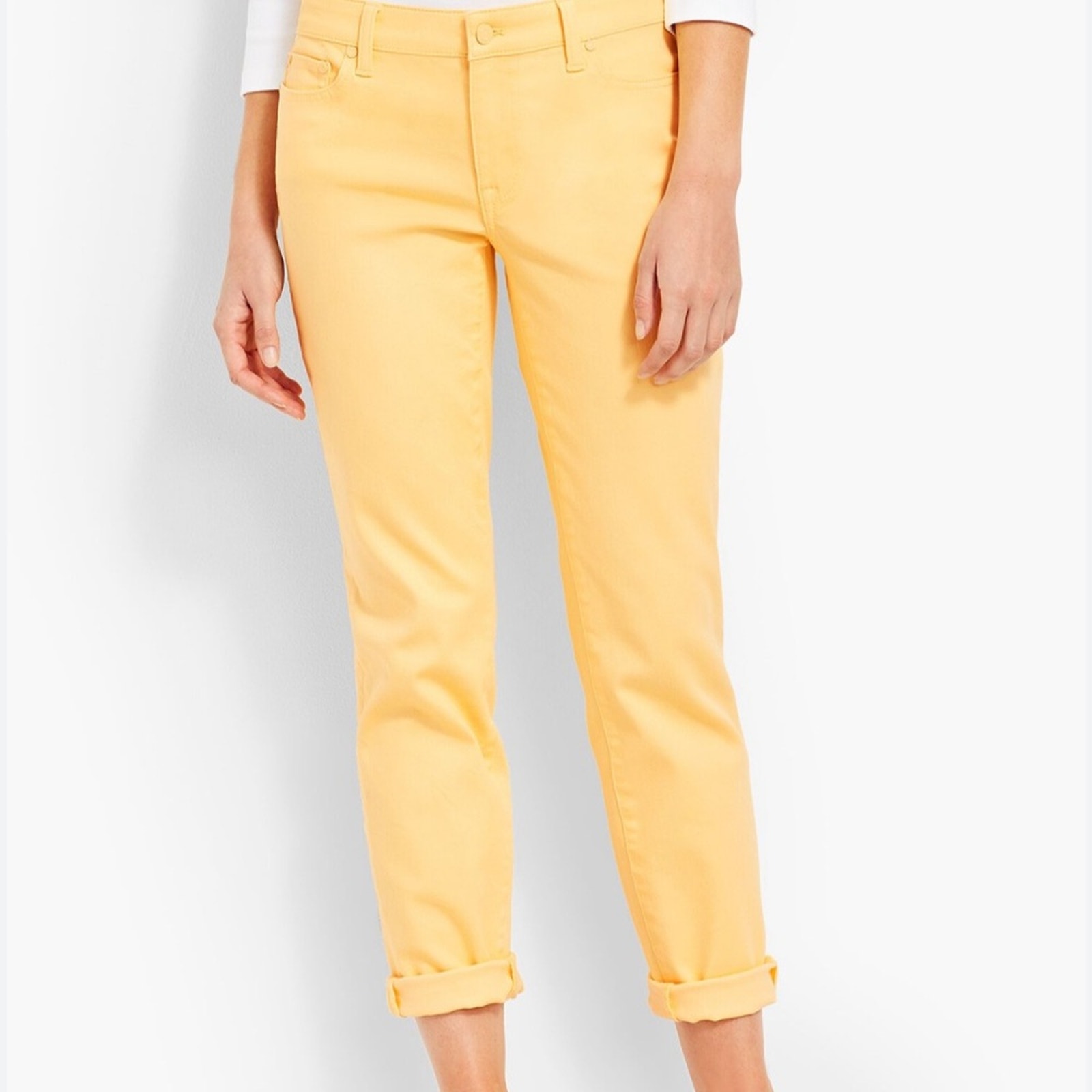 Nwt- Talbots- Boyfriend 5 pocket flawless jeans- 6