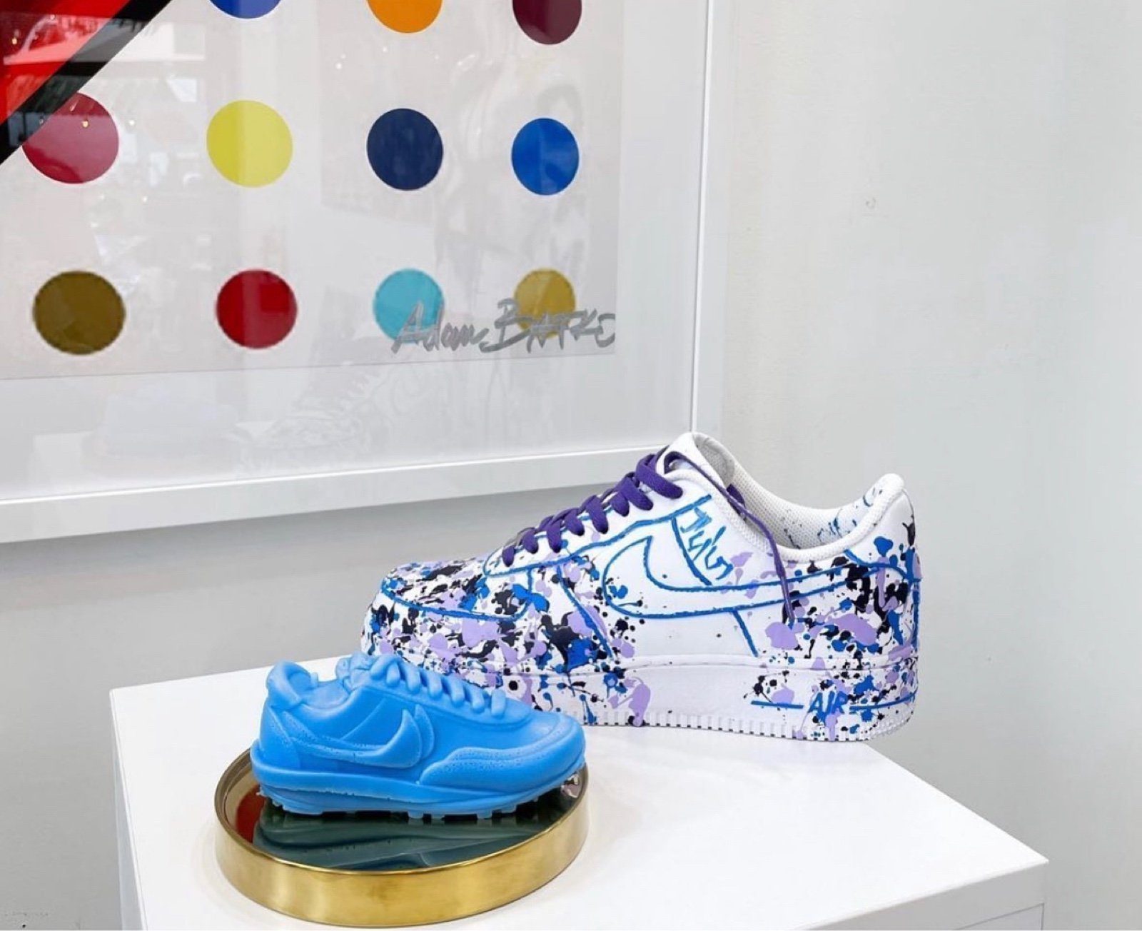 Nike sacai candle