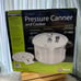 Presto 01755 Brushed Aluminum Pressure Canner Cooker 16 QT Kitchen New In Box