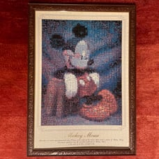 【Completed Product with Exclusive Disney Art Figure Panel】 Mickey / Mosaic Art