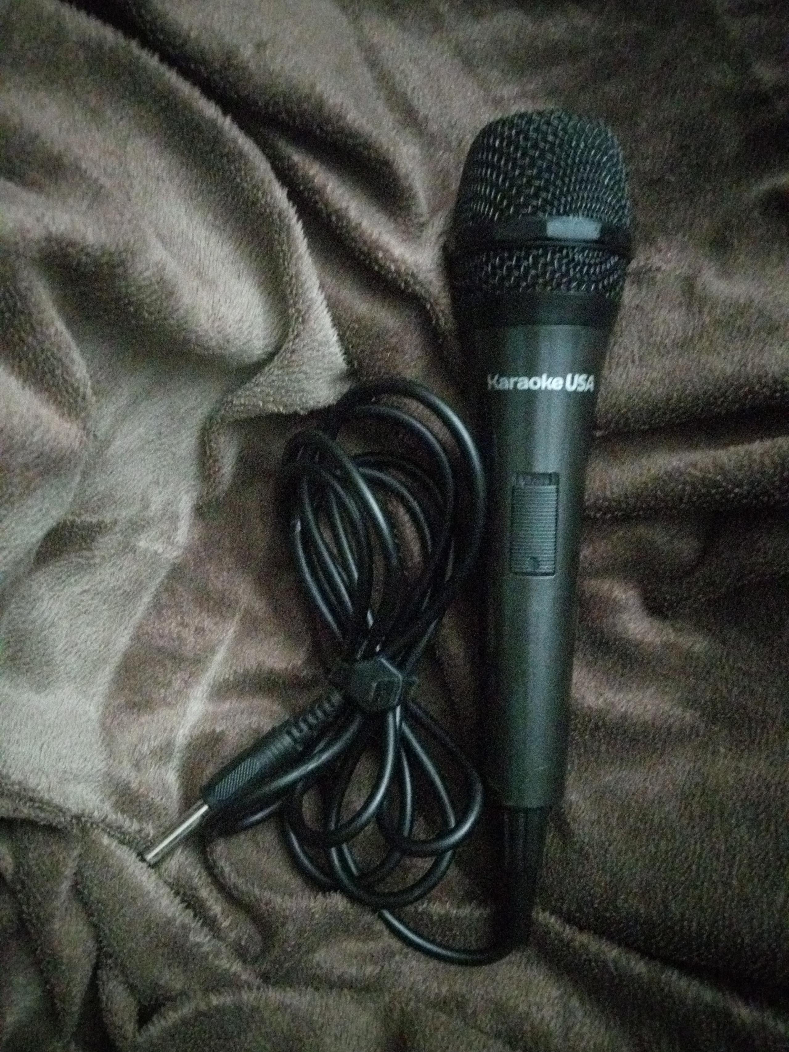 Karaoke USA Microphone