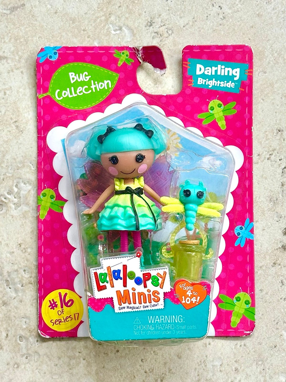 Lalaloopsy Mini Doll Darling Brightside Set w/Pet and Accessories (NEW - READ)