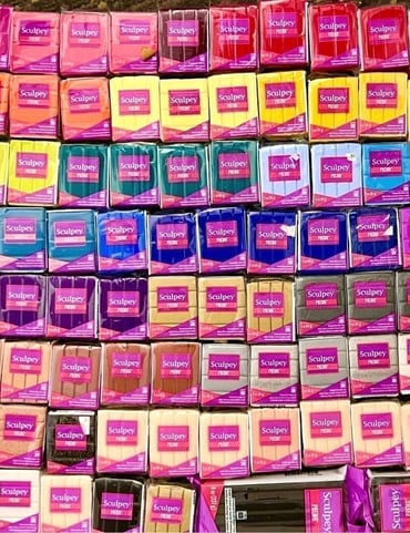 Premo by Sculpey lot 50 sealed new fresh blocks 2oz polymer clay 175 retail