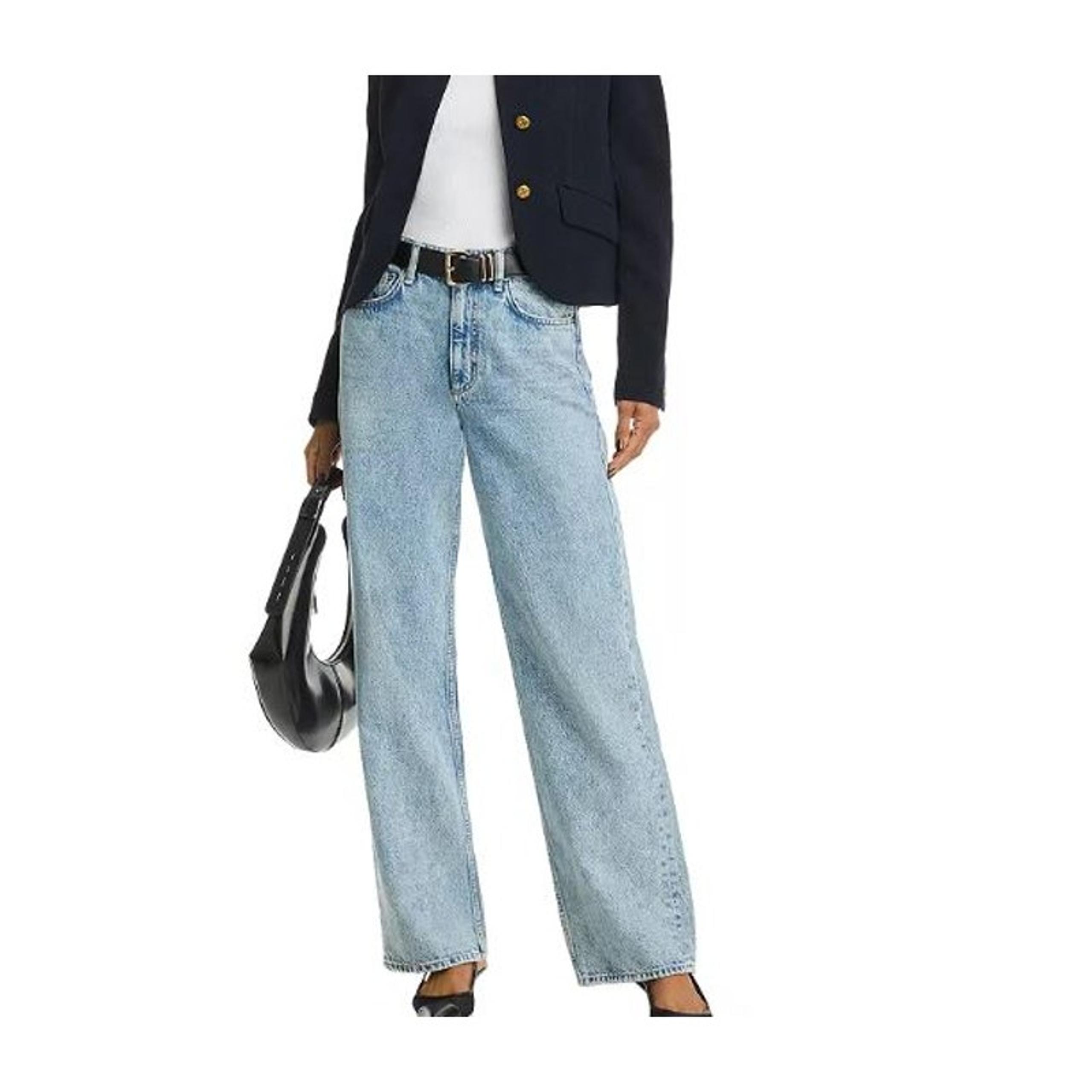 Shea High Rise Relaxed Straight Jeans Quincy Size 26 - rag & bone