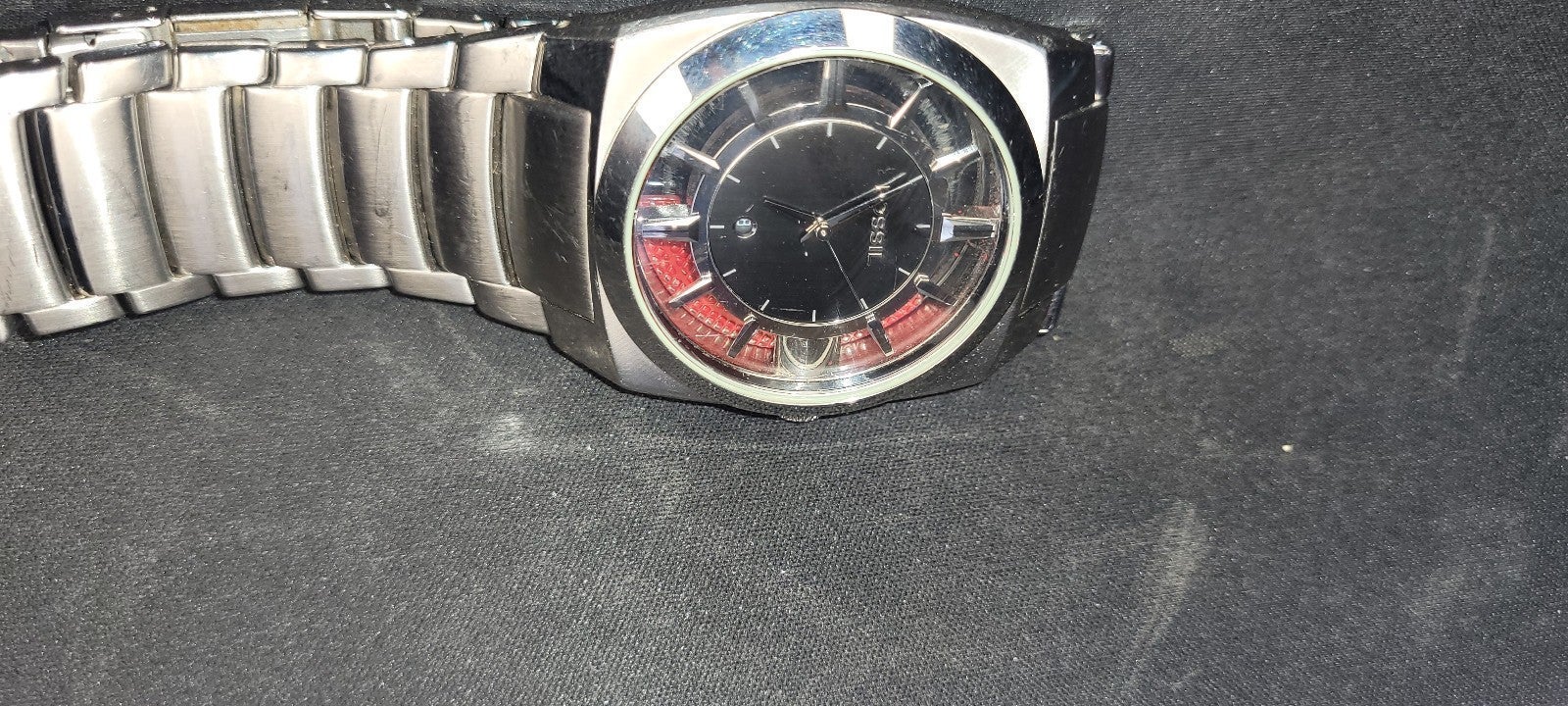 Men Fossil Arkitekt Watch Automatic Fs4171 Silver Case Steel Band Skeleton