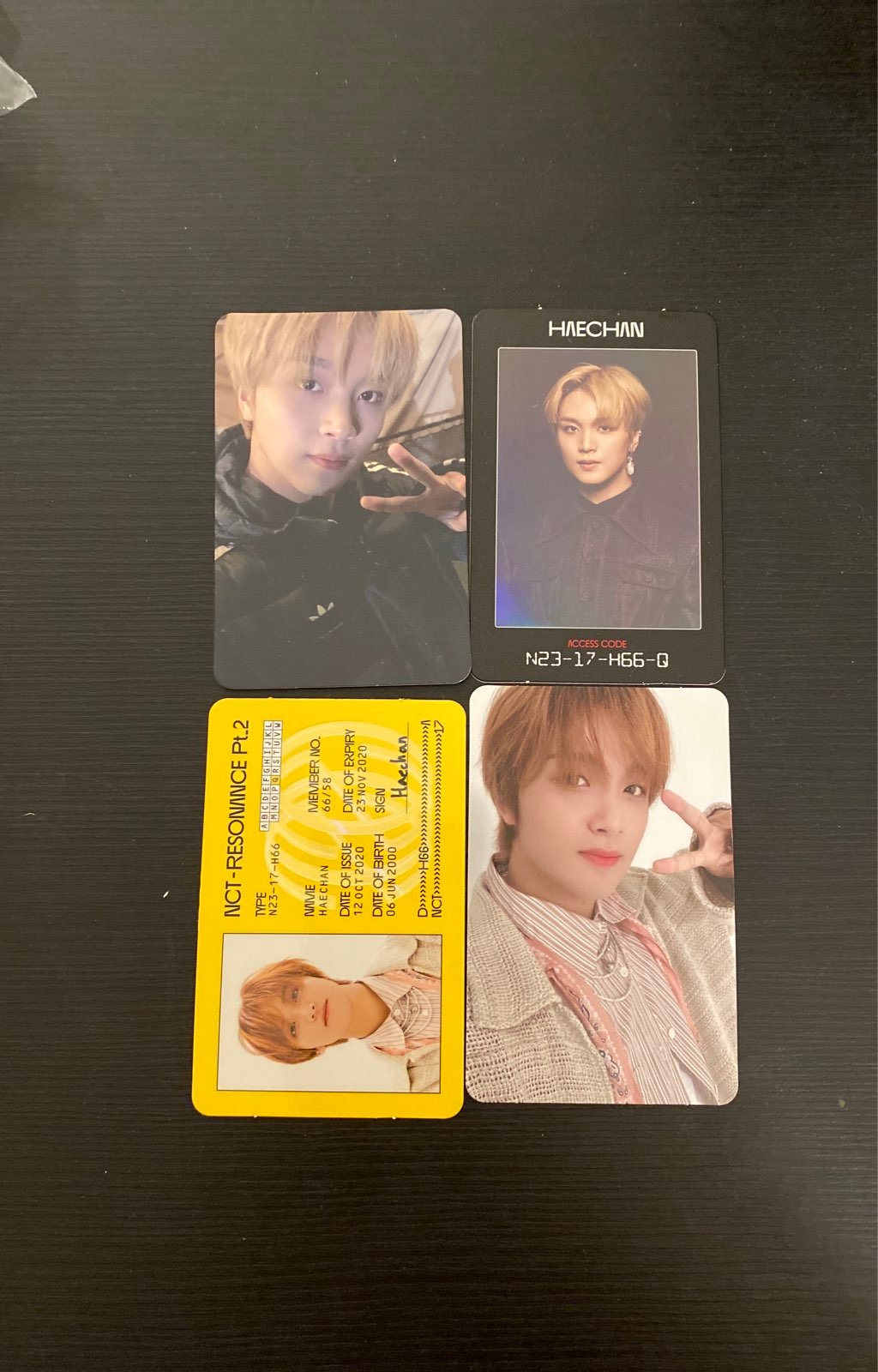 Haechan NCT 2020 photocard bundle
