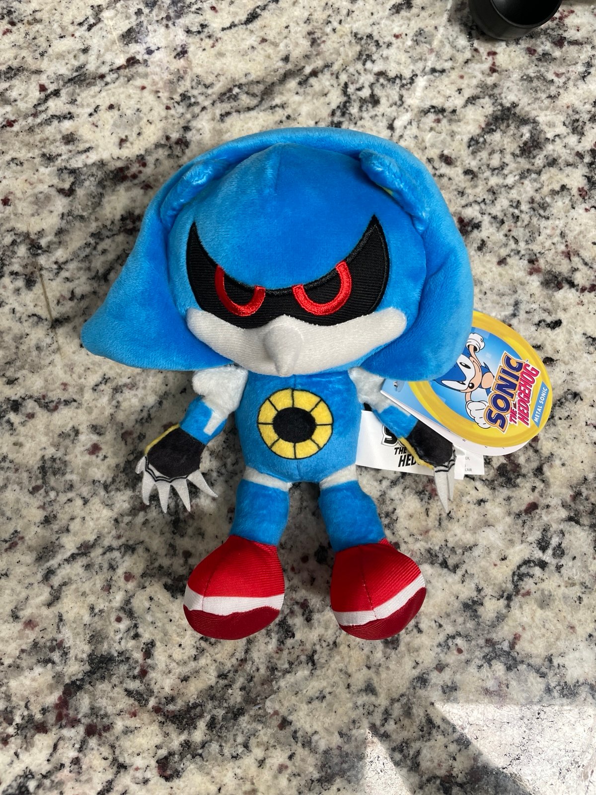 Jakks Pacific Classic Metal Sonic Plush NWT HARD TO FIND