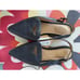 SPERRY Women's Saybrook Leather Slingback Mule Shoes Black 5.5